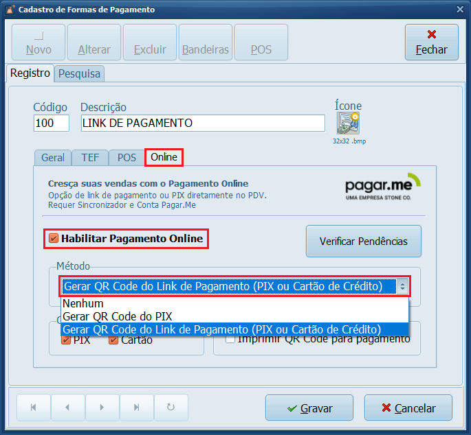 Habilitar Link de Pagamento | Datacaixa