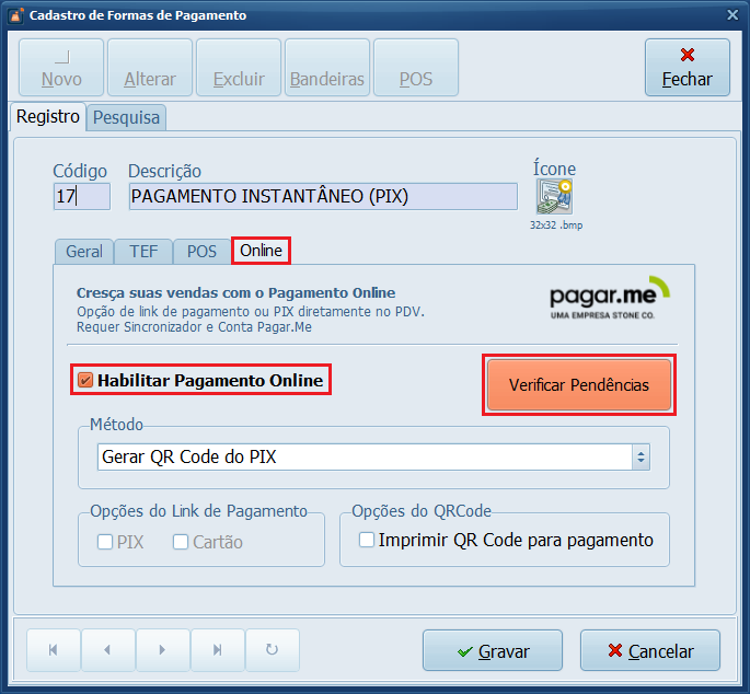 Verificar Pendências | Datacaixa