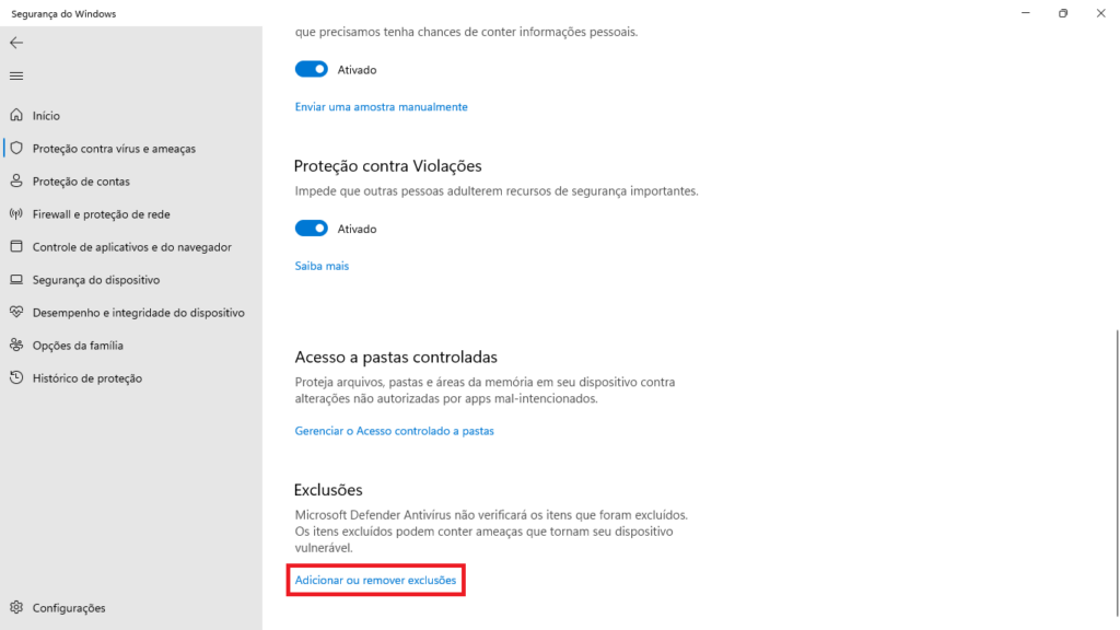 Exclusões | Datacaixa
