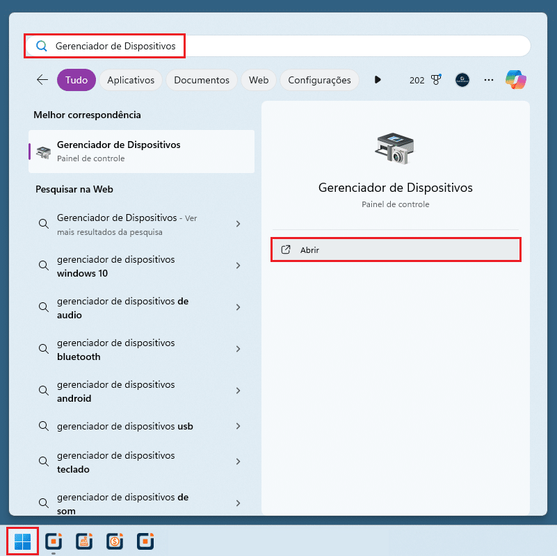 Gerenciador de Dispositivo | Datacaixa