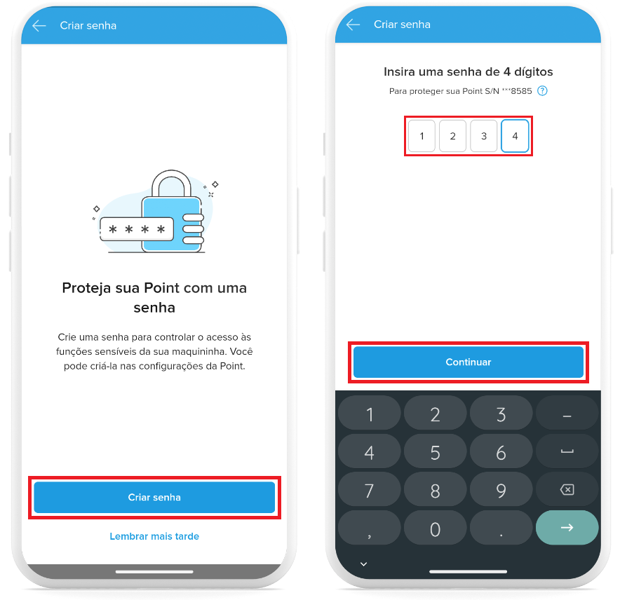 5_Mercado_Pago_Criar Senha_Continuar | Datacaixa