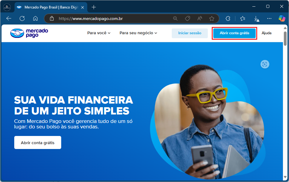 Abrir conta grátis_Mercado Pago | Datacaixa Abrir conta grátis no Mercado Pago