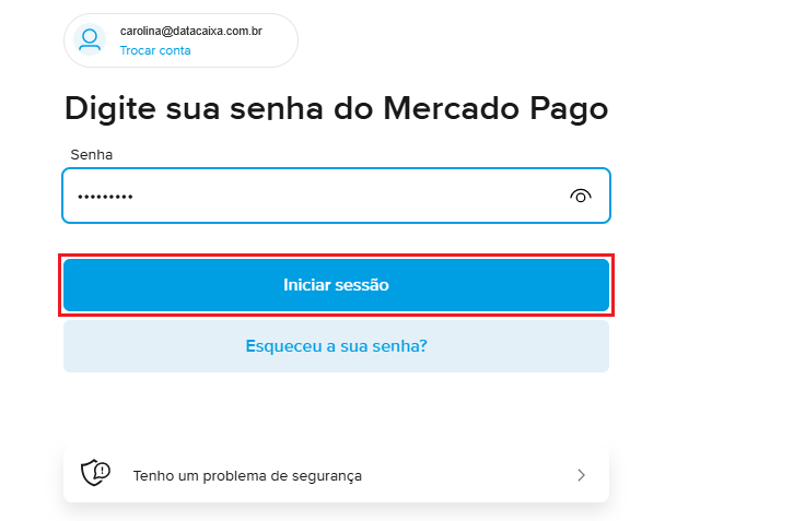 Iniciar_Sessao_Mercado Pago | Datacaixa