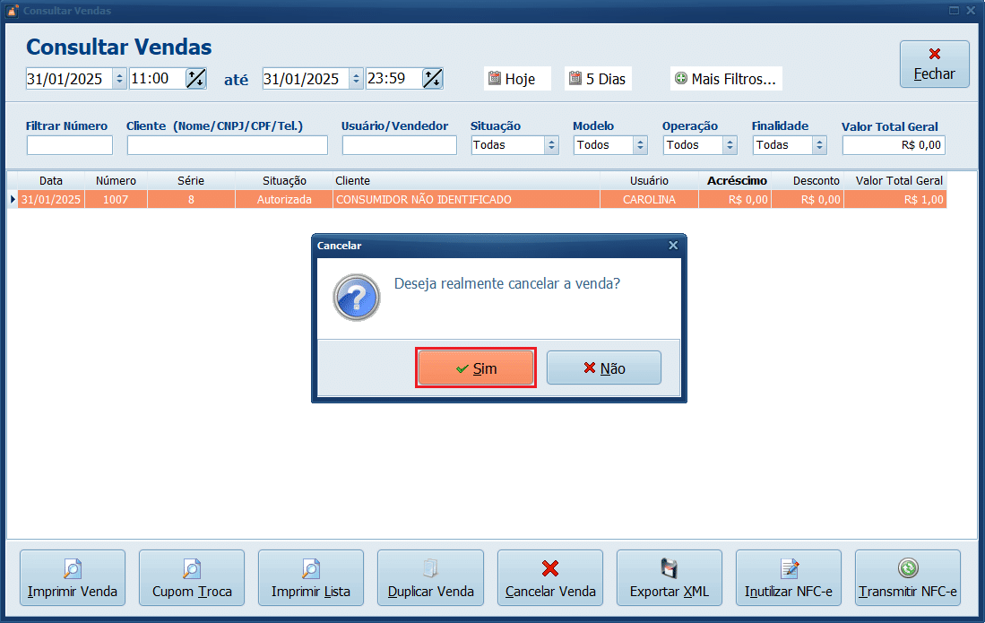 Cancelamento_ NFC-e_PDV | Datacaixa