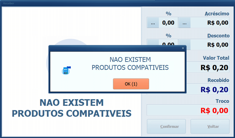 Não exIstem produtos compativeis_TEF | Datacaixa Como resolver a mensagem Não existem produtos compatíveis no TEF