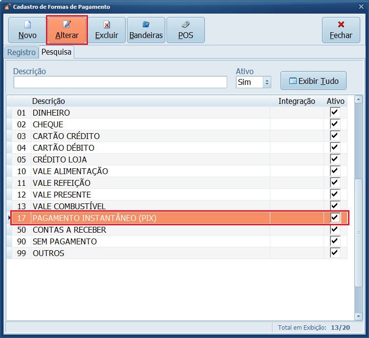 Pagamento_Pix_Alterar_PDV | Datacaixa