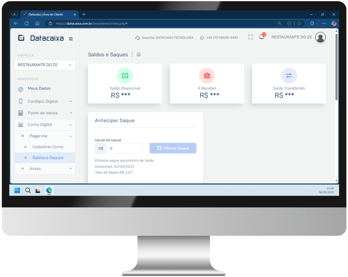 Conta Digital_Pagarme_Pagamento online | Datacaixa