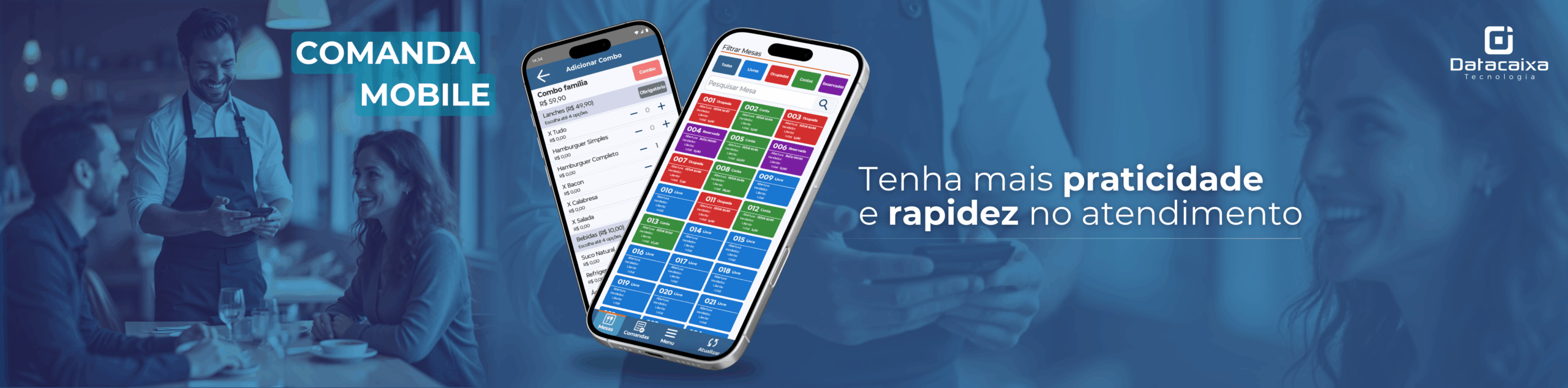 Tutorial Comanda Mobile 2025 | Datacaixa