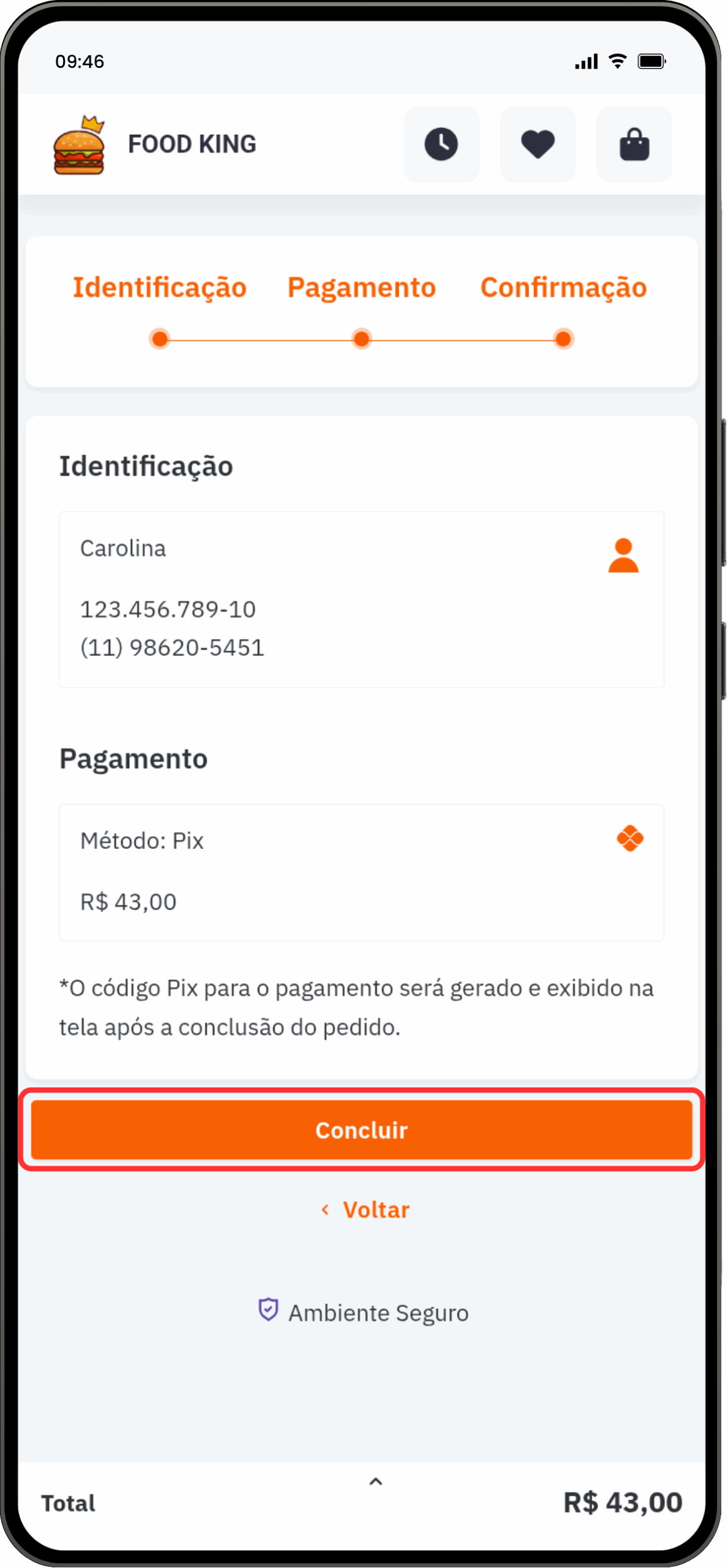 cardápio-conclusão | Datacaixa