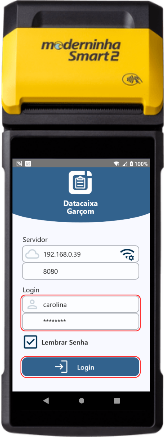 80 mm 14 | Datacaixa Datacaixa Garçom Pagbank Moderninha Smart 2
