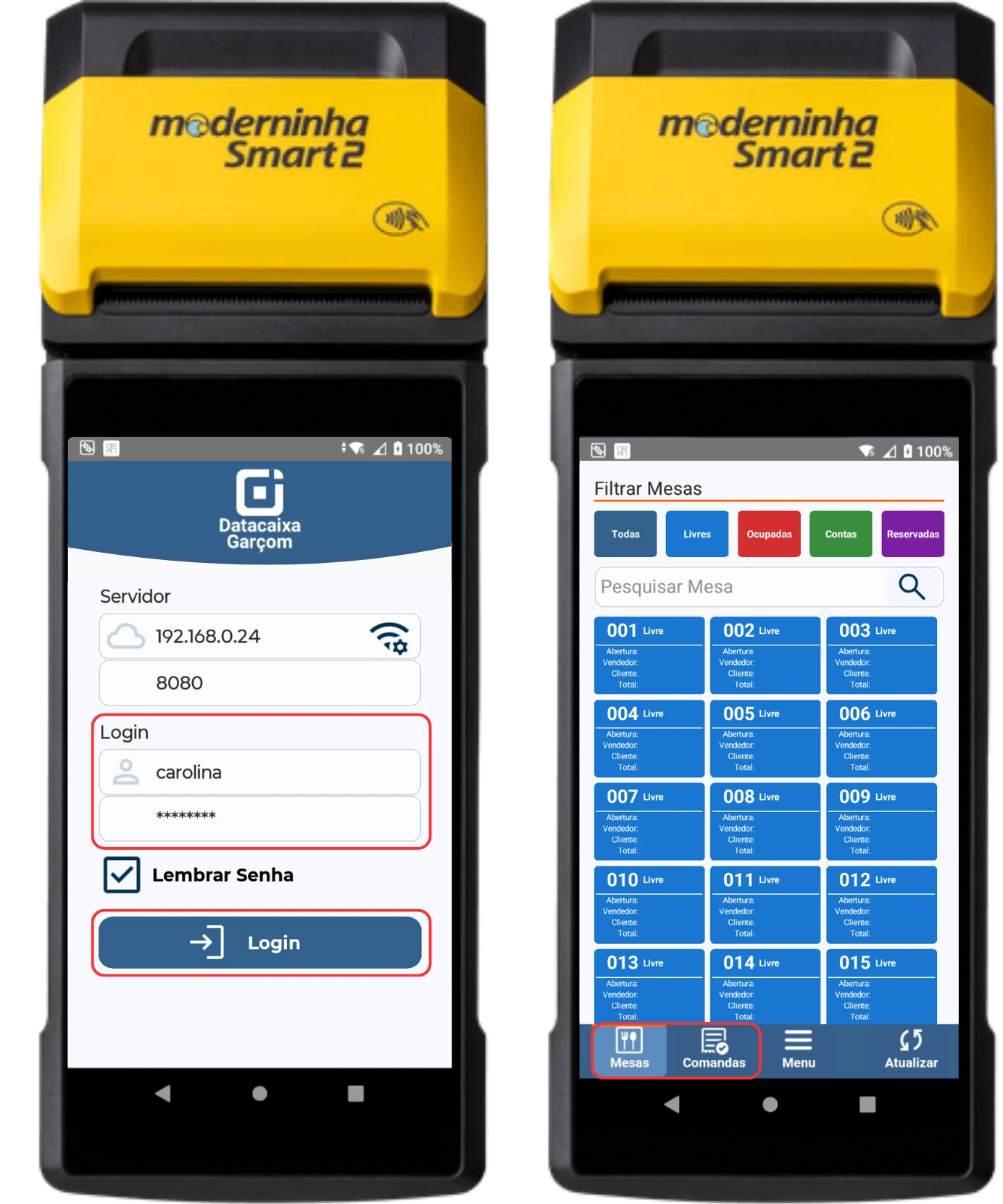 Mockups Maquininha PagBank | Datacaixa PagBank - Datacaixa Garçom
