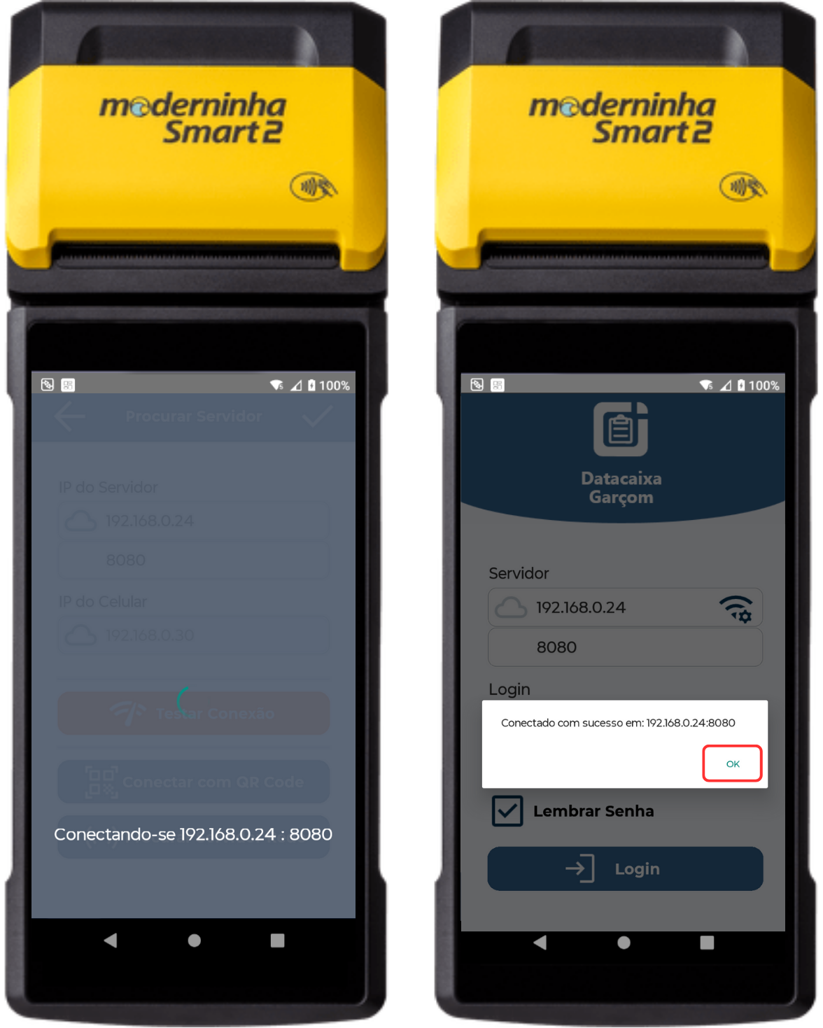 conectando-datacaixa-garçom-pagbank | Datacaixa