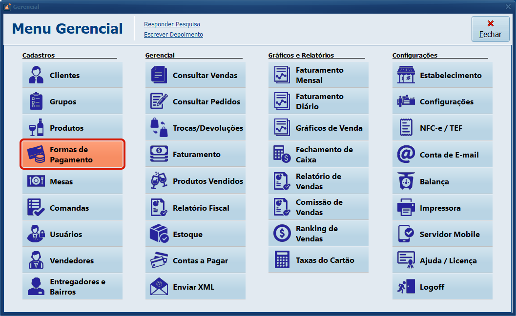 forma-de-pagamento-pdv | Datacaixa