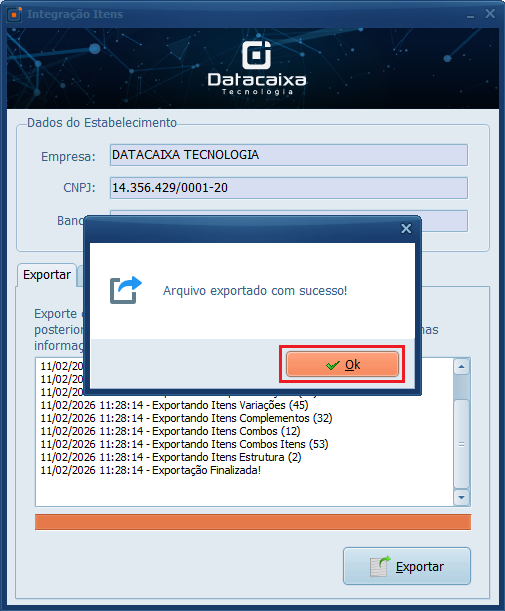 exportação-sucesso | Datacaixa